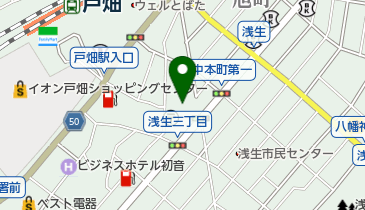 松井米穀店の地図画像