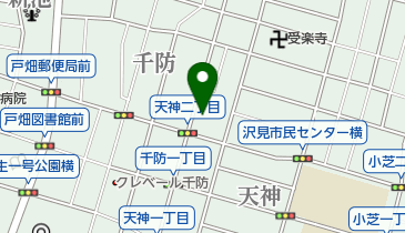 麻雀クラブ天神の地図画像