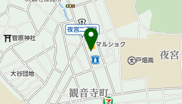 松岡理容店の地図画像
