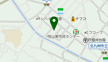 特別養護老人ホームやすらぎの郷牧山の地図画像