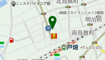 北九州市消防局 戸畑消防団 第1分団の地図画像