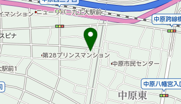 北九州市立 中原児童館の地図画像