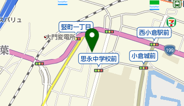 ボディマジックジムの地図画像