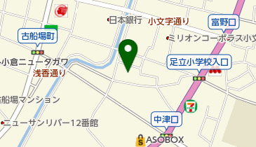 岡田商店の地図画像