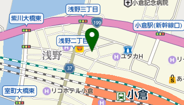 北九州ギターアカデミーの地図画像