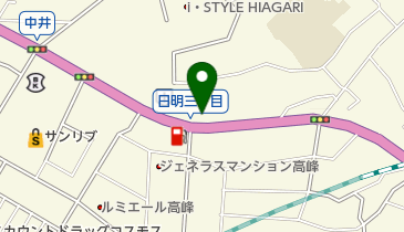 カギの北九 日明店の地図画像