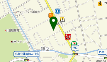 フジノ製作所の地図画像