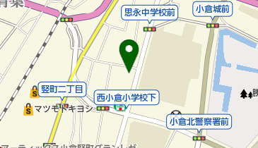 全教研 Z-UP北九州本校の地図画像