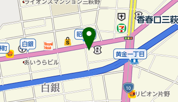 青山スポーツクラブの地図画像