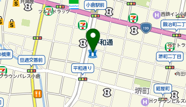 総合資格学院北九州校の地図画像