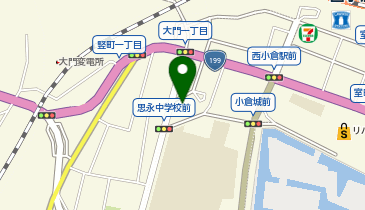 ショーエイ株式会社小倉店の地図画像
