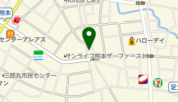 つる美容室の地図画像
