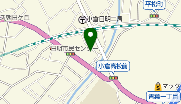 日本基督教団小倉日明教会の地図画像