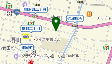 日本聖公会小倉インマヌエル教会の地図画像