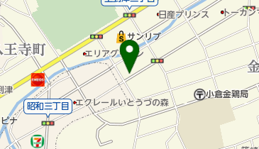 雪屋クリーニング店の地図画像