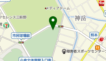 北九州市レクリエーション協会(NPO法人)の地図画像