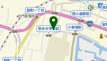 北九州労音の地図画像