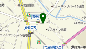 小倉小売酒販組合の地図画像