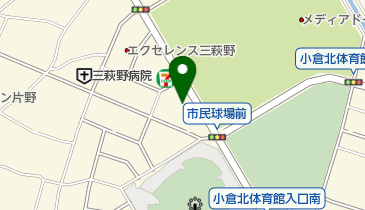 小倉民主商工会の地図画像