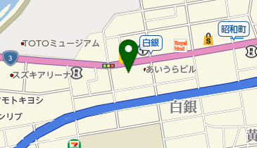 メナード化粧品小倉北代行店の地図画像