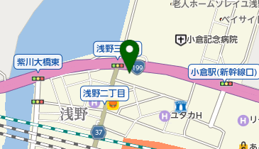 株式会社本間組北九州営業所の地図画像