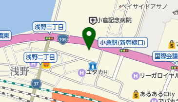 東亜建設工業株式会社北九州営業所の地図画像