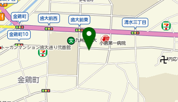 関西パテ化工株式会社北九州営業所の地図画像