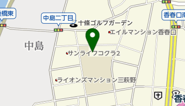 北九州市立 中島児童館の地図画像