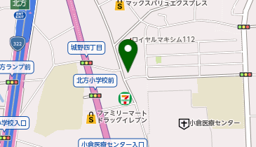 きららワークスペース3Nの地図画像