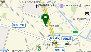 第一交通産業株式会社分譲事業部北九州支店の地図画像