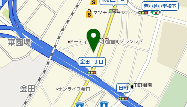 古銭光華堂の地図画像