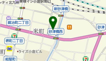 九電ビジネスソリューションズ株式会社北九州支店の地図画像