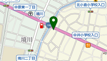 寝装のかみなかの地図画像