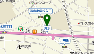 スナック四次元の地図画像