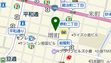 キューティーブルーの地図画像