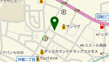 畠中青果店の地図画像