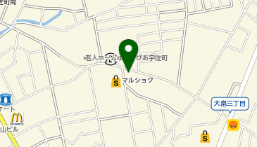 活魚のなかのの地図画像