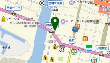 ジェイエステティック小倉店の地図画像