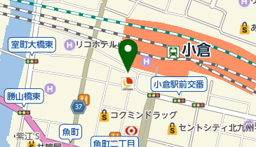 TBC小倉店の地図画像