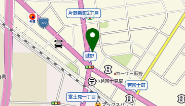 ピザーラ小倉北店の地図画像