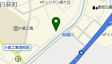 大坪塗装工業株式会社の地図画像
