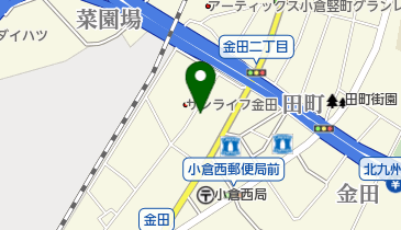 山口ロックセルフペイント株式会社北九州出張所の地図画像