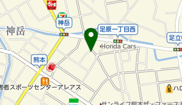 ユースフル美容室の地図画像