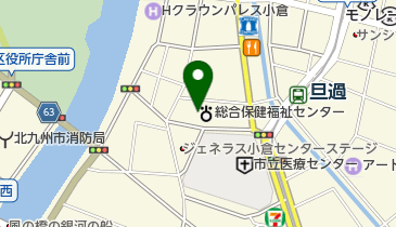 北九州診療放射線技師会の地図画像