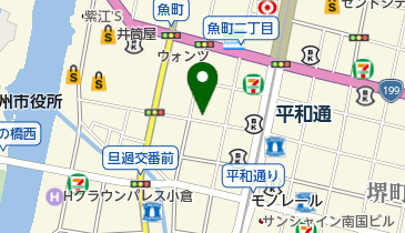 シャルム洋装店ブティックの地図画像