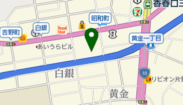 まるは洋品店の地図画像