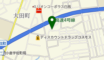 犬の床屋ビビの地図画像