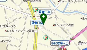 香春口保育園の地図画像