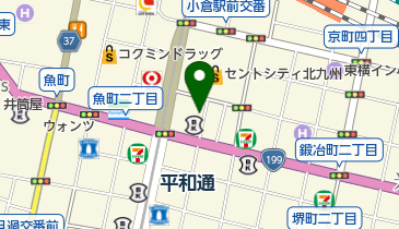 泉貴金属細工店の地図画像