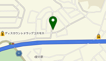 ミリタリーショップG-1の地図画像